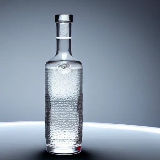 Image similar to A Vodka Bottle on the space, 8K, Ultra Detailed, Very Impressive, smooth and sharp focus