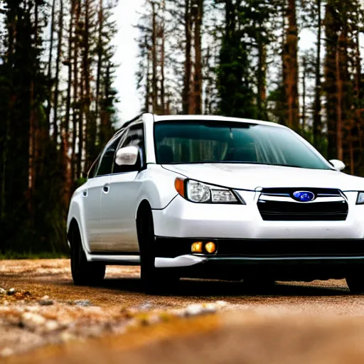 Image similar to deathclaw, monster - behind - the - wheel, subaru, wide lens, 2 4 mm