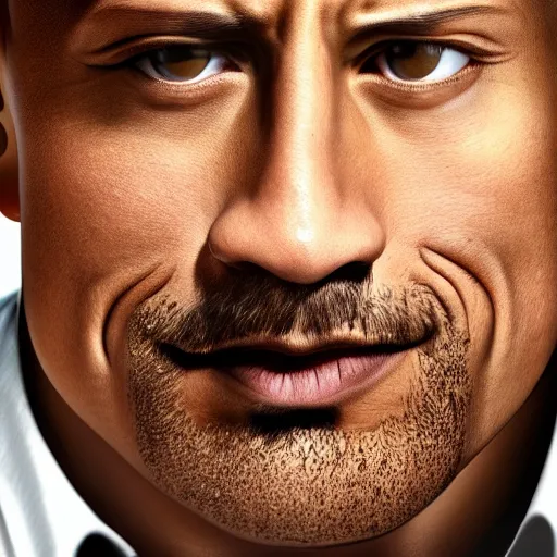 Image similar to close up photograph of very high on weed dwayne johnson, stoner eyes, dwayne johnson smoked weed, weed background, 8 k resolution