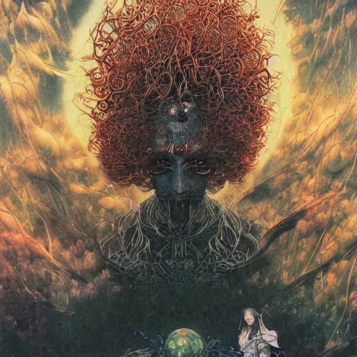 Prompt: drunk English football fans, anime art, anime key visual by Ayami Kojima, Amano, Karol Bak, Greg Hildebrandt, and Mark Brooks, Neo-Gothic, gothic, rich deep colors. art by Takato Yamamoto. masterpiece. Beksinski painting. still from 1993 movie by Terrence Malick and Gaspar Noe