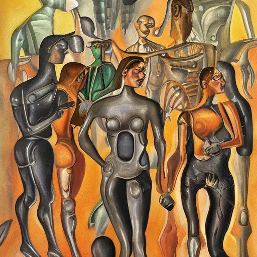 Image similar to cyborgs by candido portinari