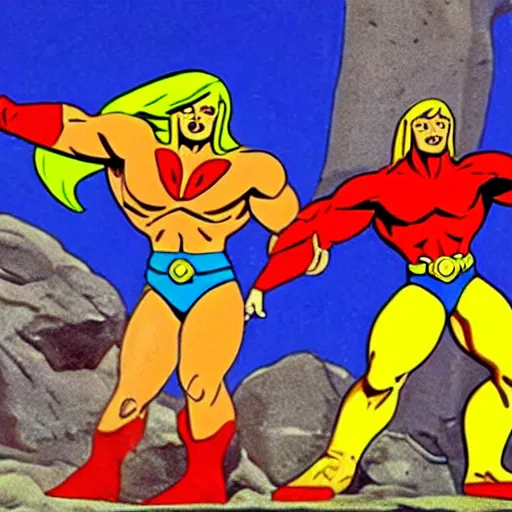 Image similar to filmation he-man episode