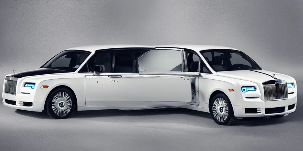 Prompt: “2022 Rolls Royce Minivan”