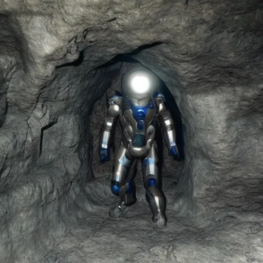 Image similar to noble 6 hiding in a cave