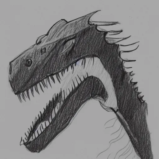 Image similar to a pencil sketch of a pinup girl riding a tyrannosaurus rex, white background, black and white