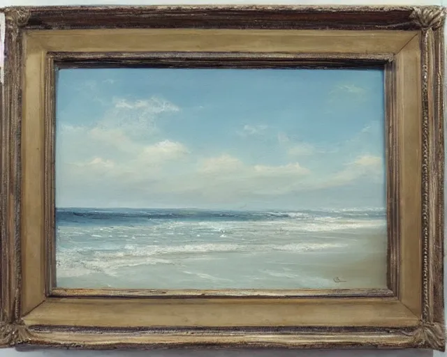 Image similar to Seascape. Oil on canvas. Leon Spillaert.