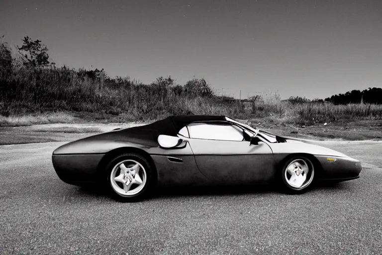 Prompt: a highly detailed photograph of an anthro dapper badger sitting on the hood of his ferrari, ultra realistic, moonlit parking lot, beautiful lighting, photorealistic, hyperrealistic, octane, epic composition, sharp focus, masterpiece, vibrant colors, by richard avedon and annie leibovitz and arnold newman