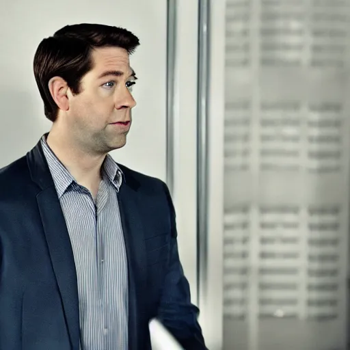 Image similar to john Krasinski as Mr fantastic