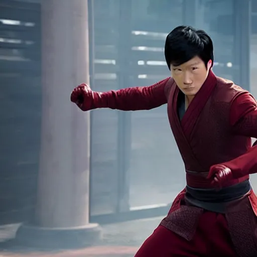 Image similar to shang - chi