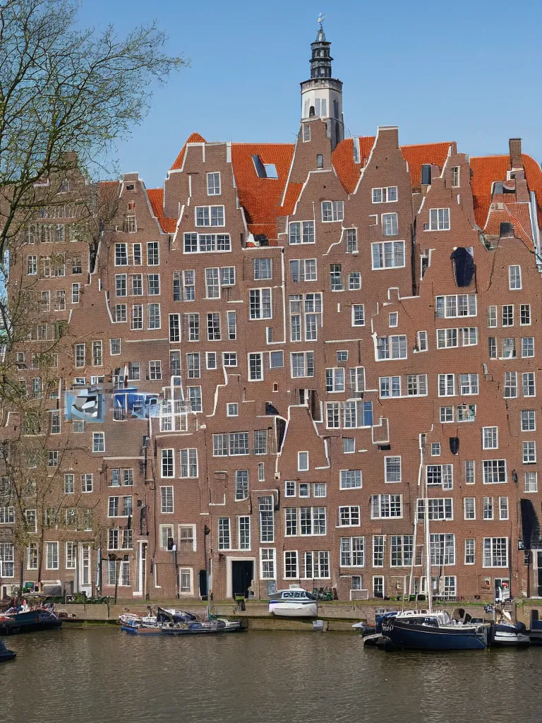 Image similar to A harbour view of de Hoofdtoren in the city of Hoorn in the Netherlands