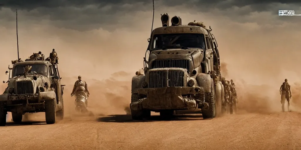 Image similar to K-2000 in mad max: fury road (2016) photorealistic 8k promotional photo shot