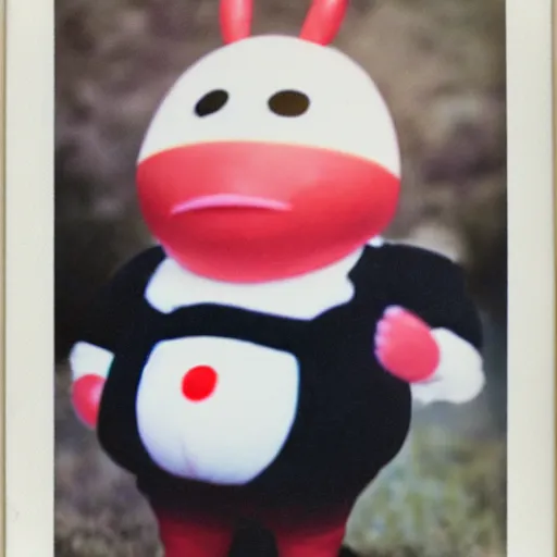 Image similar to 1 9 5 0 s polaroid picture of mr mime