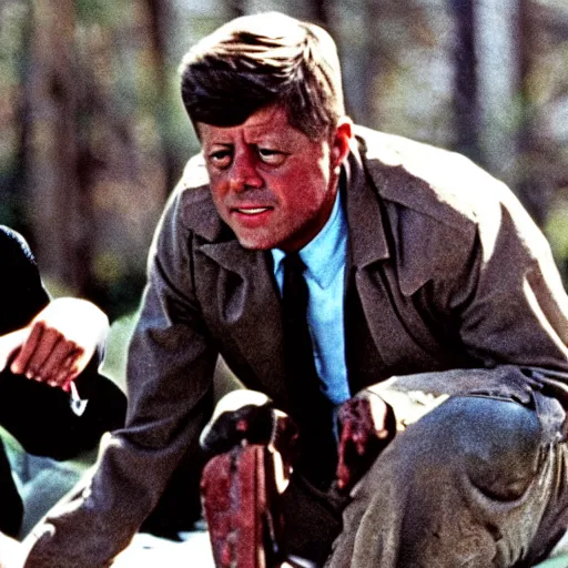 Image similar to jfk in the movie rambo