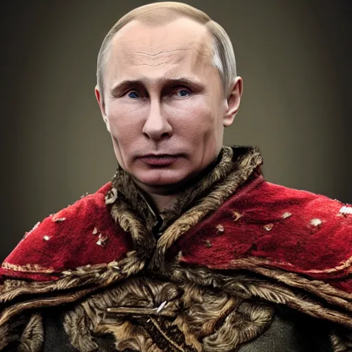 Image similar to Vlamdir Putin as Homelander from the show boys, 8k Hyper-realistic