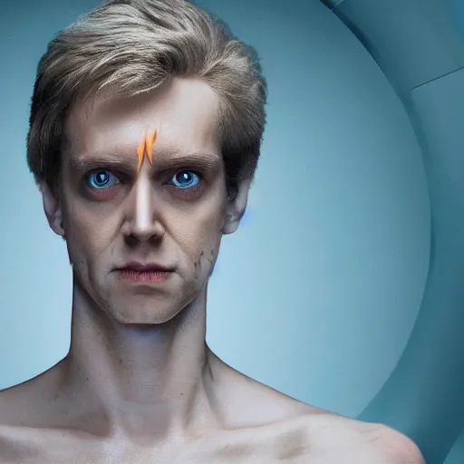 Image similar to David Haller from Legion x-men extremely intricate detailed 4k surrealism