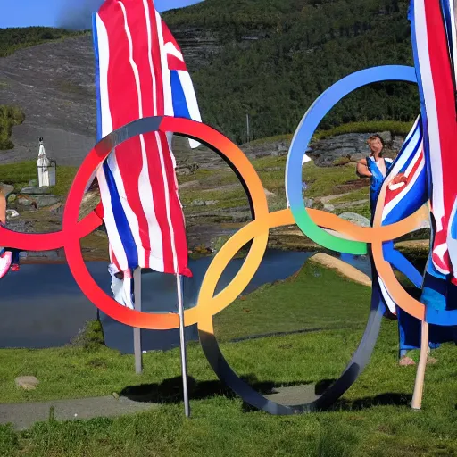 Image similar to Olympic Summer Games in Norway, 2060