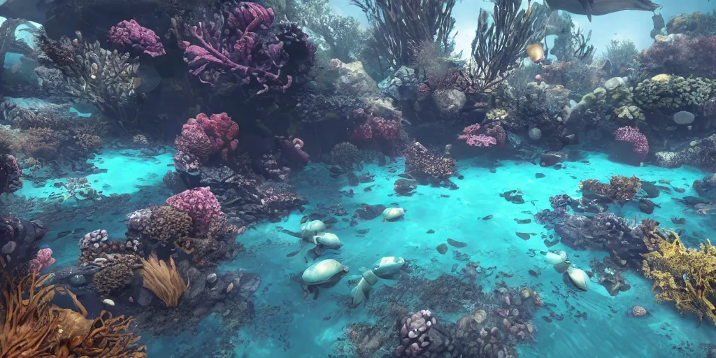 Image similar to underwater enviroment with Centrophryne spinulosa, unreal 5, hyperrealistic, realistic, photorealistic, dynamic lighting, highly detailed, cinematic landscape, studio landscape, studio lighting