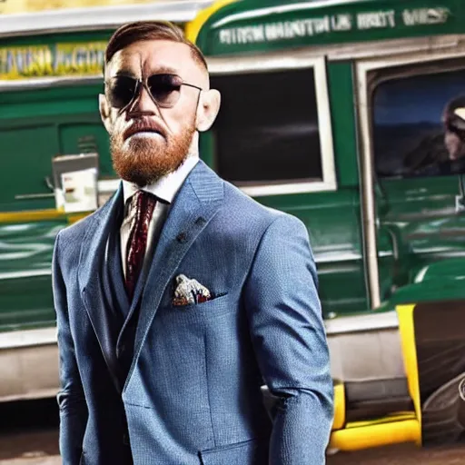 Image similar to conor mcgregor starring in breaking bad