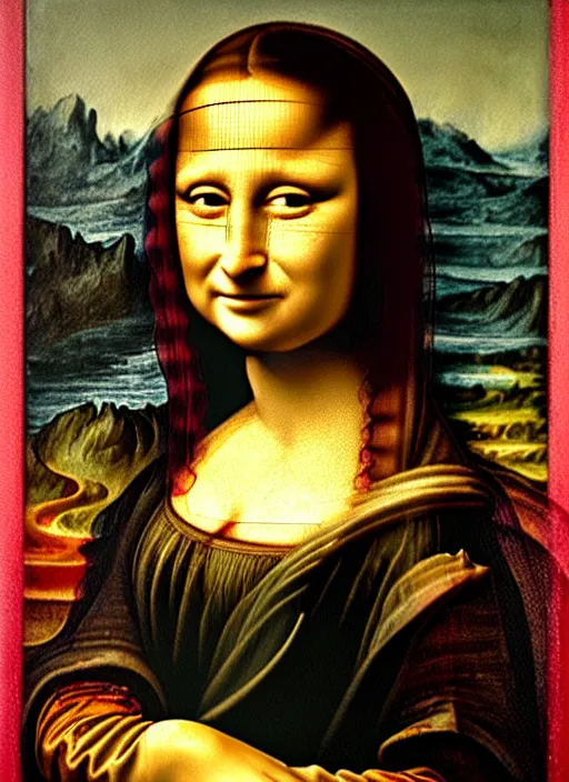 Image similar to Real life Mona Lisa, painted by Lucian Freud, highly detailed, 8k