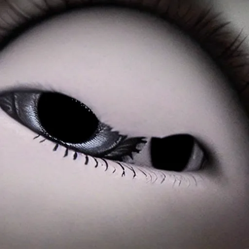 Image similar to hyper realistic dragons eye