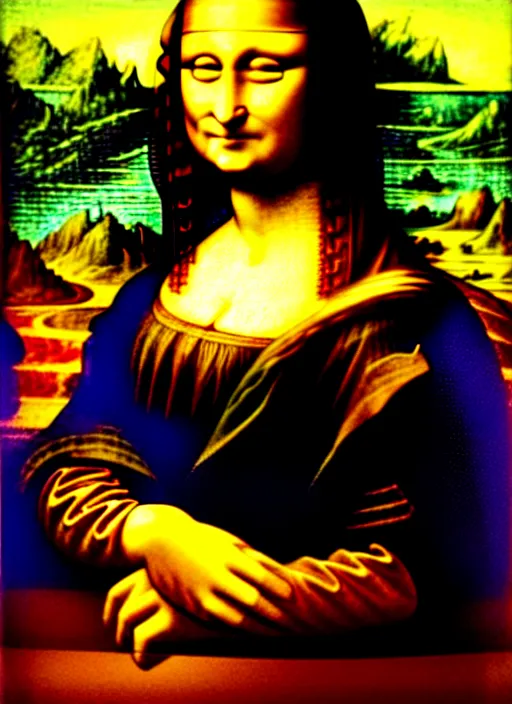 Image similar to portrait of mona lisa, by leonardo da vinci