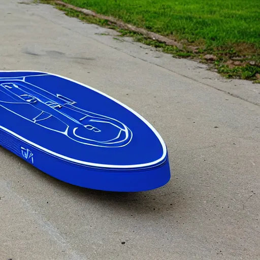 Image similar to blueprint for electric skateboard