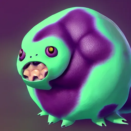 Image similar to photography of a realistic koffing animal, ultra detailed, 8 k, cinematic lighting, natural background, trending on artstation, pokemon