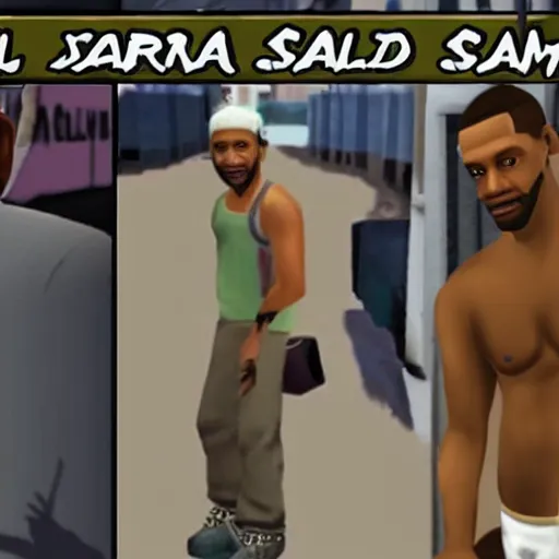 Image similar to Carl Johnson from gta san andreas Converts to islam