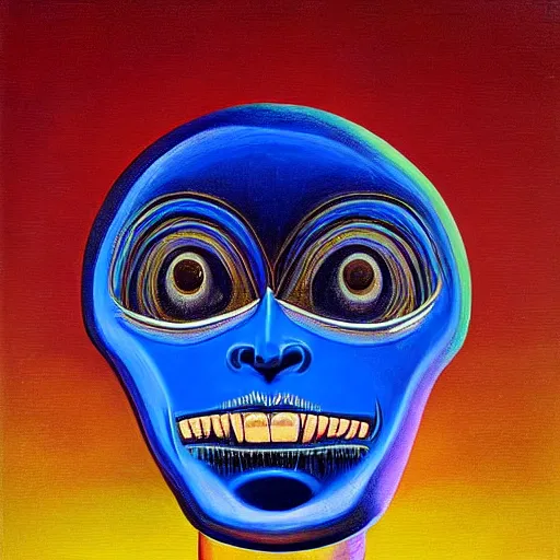 Image similar to alien by wayne thiebaud