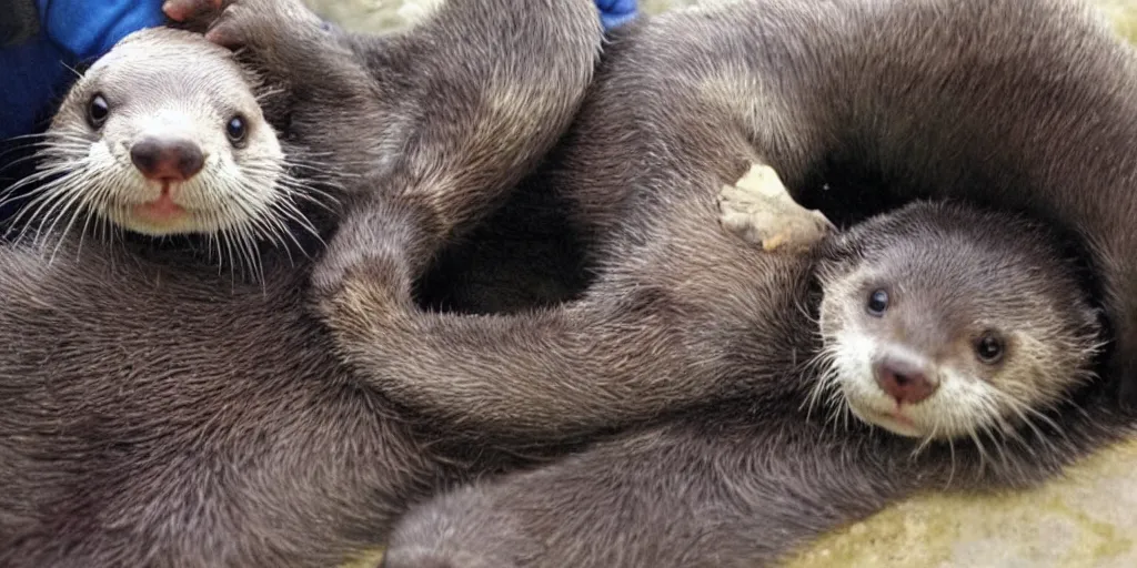 Image similar to my little everything, magical cuteness, fantasy otter love