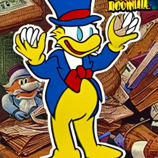 Image similar to Scrooge McDuck