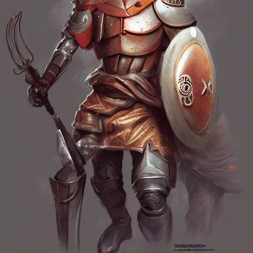 Image similar to portrait of a zarnaxian warrior, digital concept art, trending on artstation