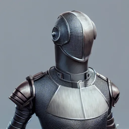Image similar to hyperrealistic 3 d render of a bust of knight with futuristic fashion elements created by yuuki morita and ludvig holmen, colorful, kingdoms of ether, octane render, 3 d animated, unreal engine 5, volumetric lighting, hdr, smooth surface, 8 k