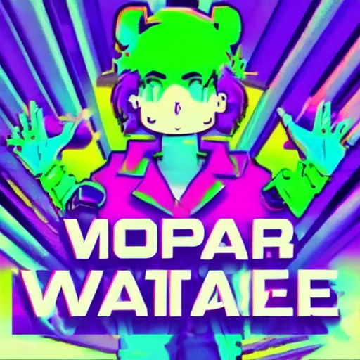 Prompt: Vaporwave vinesauce