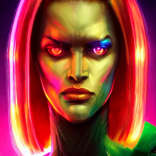 Prompt: Bright, colorful, realistic Cyber-roman rpg single individual headshot dramatic backlighting, kodachrome, high contrast, highly detailed, sharp focus, digital painting, concept art, illustration, trending on artstation, comic book by Alex Ross cover art
