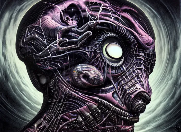 Prompt: a dream electric guitar in a dystopic world full of aberration, black & white, melting, webbing, 8 k, by tristan eaton, stanley artgerm, tom bagshaw, greg rutkowski, carne griffiths, ayami kojima, beksinski, giger, trending on deviantart, face enhance, hyper detailed, minimalist, horror, alien