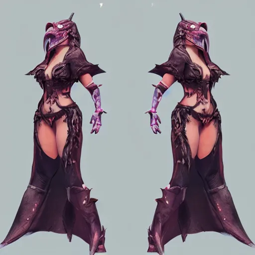 Image similar to full body portrait concept art of brooke monke from tiktok as a witch from dungeons and dragons, beautiful skin, hd, 8 k, illustration, trending on art station, unreal engine 5 render, professional art, hot clothes