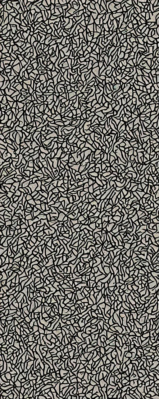 Image similar to cell shaded stereogram illusion