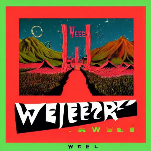 Image similar to Weezer album cover in Hell