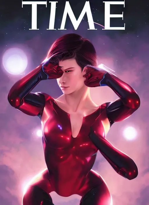 Prompt: TIME magazine cover, the coming AI singularity, by Artgerm, 4k