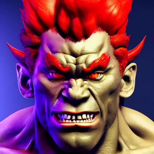 ArtStation - Akuma - Street Fighter