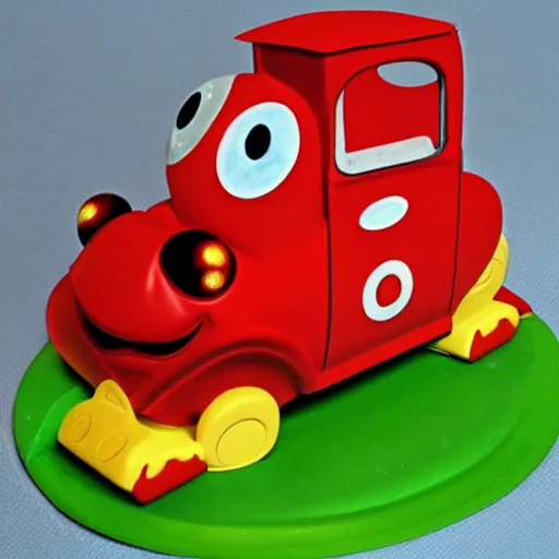 Image similar to froggy car go choo choo chugga chugga chooo chooooooo