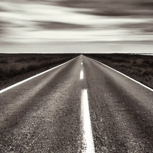 Prompt: the road to nowhere