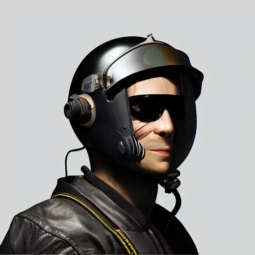 Image similar to a buzzard wearing an f - 1 6 fighter pilot helmet, vector art, digital illustration, hyper realistic, hyper detailed, 4 k, unreal engine, octane render