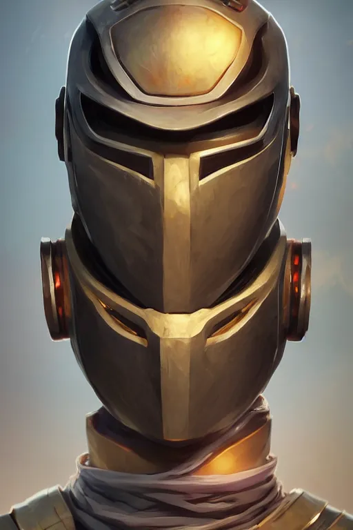 Image similar to epic mask helmet robot ninja portrait stylized as fornite style game design fanart by concept artist gervasio canda, behance hd by jesper ejsing, by rhads, makoto shinkai and lois van baarle, ilya kuvshinov, rossdraws global illumination radiating a glowing aura global illumination ray tracing hdr render in unreal engine 5