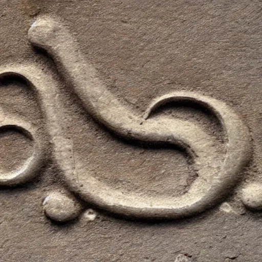 Image similar to umbrian script is one of the proto-italic alphabets