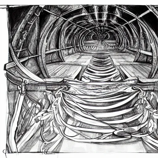 Image similar to sketch of a wake initiated lucid dream, astonishing detail, award winning