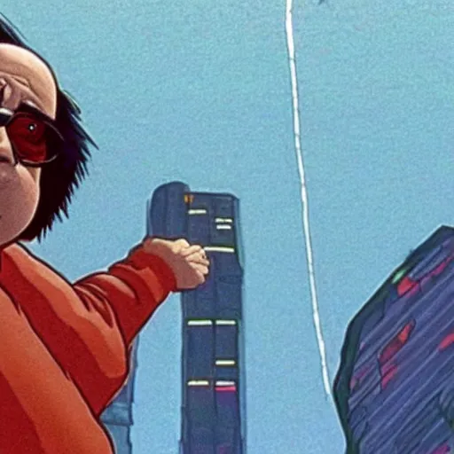 Image similar to a screenshot of Danny Devito in Akira