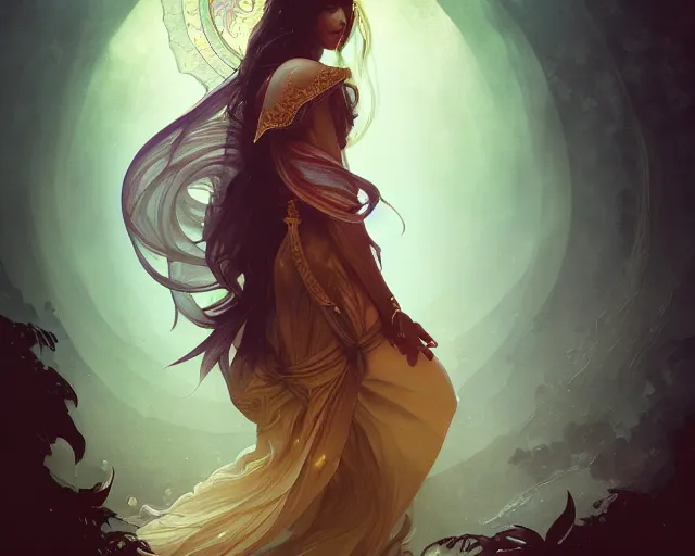 Prompt: photography of ebru sidar, deep focus, d & d, fantasy, intricate, elegant, highly detailed, digital painting, artstation, concept art, matte, sharp focus, illustration, hearthstone, art by artgerm and greg rutkowski and alphonse mucha