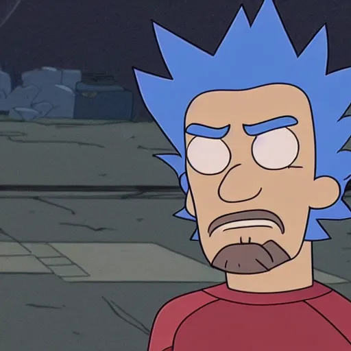 Prompt: Wolverine in Rick and Morty 4K detailed super realistic